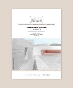 Architects Award Submission handbook